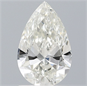 Natural Diamond 1.00 Carats, Pear with  Cut, H Color, VS1 Clarity and Certified by IGI