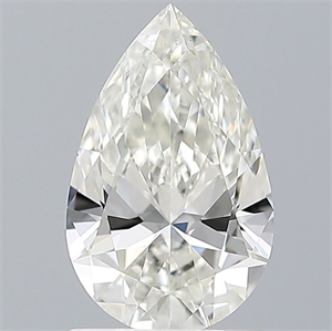 Picture of Natural Diamond 1.00 Carats, Pear with  Cut, H Color, VS1 Clarity and Certified by IGI
