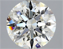 Diamante Natural 3.01 quilates, Redondo , Color I, claridad VVS1 y certificado GIA