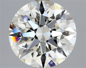 Picture of Natural Diamond 3.01 Carats, Round with Excellent Cut, I Color, VVS1 Clarity and Certified by GIA