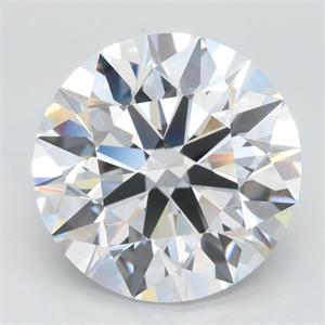 Picture of Lab Grown Diamond 5.01 Carats, Round with Ideal Cut, D Color, VVS1 Clarity and Certified by IGI
