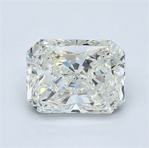 Picture of Natural Diamond 3.02 Carats, Radiant with  Cut, J Color, VS2 Clarity and Certified by GIA