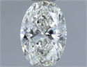 Diamante Natural 0.51 quilates, Ovalado , Color I, claridad VVS1 y certificado IGI