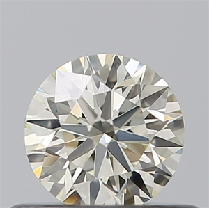 Picture of Natural Diamond 0.40 Carats, Round with Excellent Cut, K Color, VVS2 Clarity and Certified by IGI