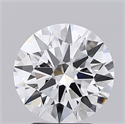 Lab Grown Diamond 3.56 Carats, Round with Ideal Cut, E Color, VVS1 Clarity and Certified by IGI
