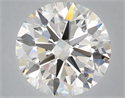 Lab Grown Diamond 7.00 Carats, Round with Excellent Cut, E Color, VS1 Clarity and Certified by IGI