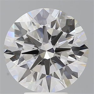 Picture of Lab Grown Diamond 5.52 Carats, Round with Ideal Cut, E Color, VS1 Clarity and Certified by IGI