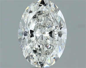 Picture of Natural Diamond 1.40 Carats, Oval with  Cut, H Color, SI2 Clarity and Certified by GIA