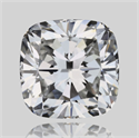 Diamante Natural 0.70 quilates, Del cojín , Color F, claridad VS2 y certificado GIA