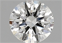 Natural Diamond 1.00 Carats, Round with Excellent Cut, J Color, VS2 Clarity and Certified by GIA