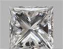 Diamante Natural 0.30 quilates, Princesa , Color F, claridad VVS1 y certificado GIA