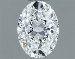 Picture of Natural Diamond 0.92 Carats, Oval with  Cut, D Color, VS2 Clarity and Certified by GIA