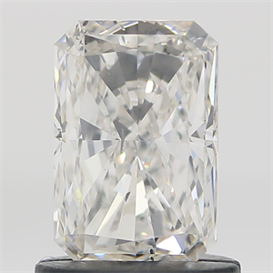 Foto Diamante Natural 1.02 quilates, Radiante , Color I, claridad SI1 y certificado GIA de