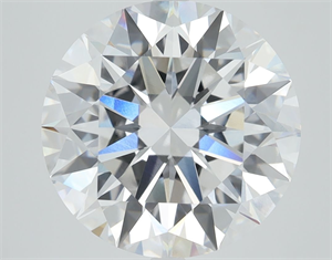 Picture of Lab Grown Diamond 8.01 Carats, Round with Excellent Cut, F Color, VS1 Clarity and Certified by IGI
