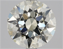 Diamante Natural 1.75 quilates, Redondo , Color L, claridad IF y certificado HRD