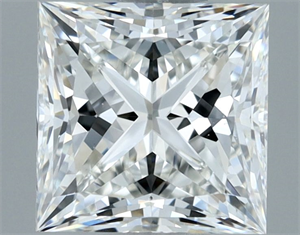 Picture of Natural Diamond 1.00 Carats, Princess with  Cut, G Color, VS1 Clarity and Certified by IGI