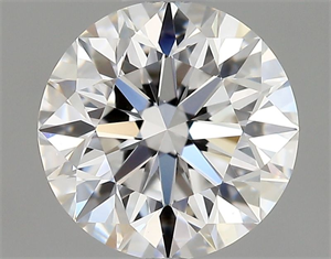 Picture of Natural Diamond 0.75 Carats, Round with Excellent Cut, D Color, VS1 Clarity and Certified by GIA