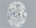 Diamante Natural 0.74 quilates, Ovalado , Color G, claridad SI2 y certificado GIA