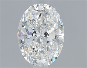 Foto Diamante Natural 0.74 quilates, Ovalado , Color G, claridad SI2 y certificado GIA de