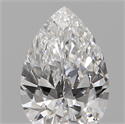 Diamante Natural 0.14 quilates, De pera , Color H, claridad VS2 y certificado IGI