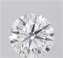 Lab Grown Diamond 1.60 Carats, Round with Ideal Cut, D Color, VVS2 Clarity and Certified by IGI