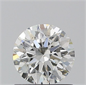 Diamante Natural 0.90 quilates, Redondo , Color H, claridad SI1 y certificado GIA
