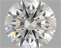 Natural Diamond 0.74 Carats, Round with Excellent Cut, I Color, VS1 Clarity and Certified by GIA