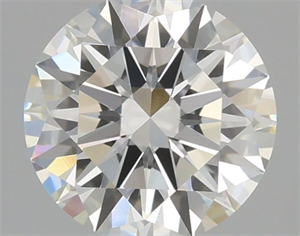 Picture of Natural Diamond 0.74 Carats, Round with Excellent Cut, I Color, VS1 Clarity and Certified by GIA