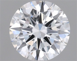 Picture of Lab Grown Diamond 1.03 Carats, Round with Ideal Cut, D Color, VVS2 Clarity and Certified by IGI
