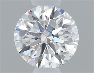 Picture of Natural Diamond 0.50 Carats, Round with Very Good Cut, D Color, VS2 Clarity and Certified by GIA