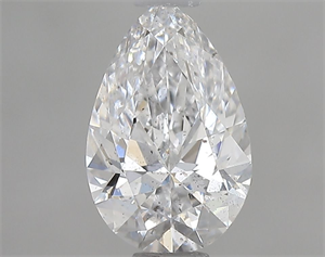 Foto Diamante Natural 0.71 quilates, De pera , Color D, claridad SI2 y certificado GIA de