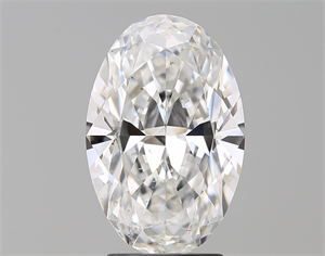 Foto Diamante Natural 3.02 quilates, Ovalado , Color F, claridad VS2 y certificado GIA de