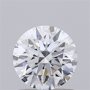 Picture of Lab Grown Diamond 1.01 Carats, Round with Ideal Cut, D Color, VVS1 Clarity and Certified by IGI