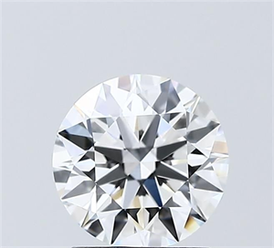 Picture of Lab Grown Diamond 1.50 Carats, Round with Excellent Cut, E Color, VVS2 Clarity and Certified by IGI