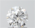Del inventario de diamantes de laboratorio, 1.03 quilates, Redondo , Color D, claridad VVS2 y certificado IGI