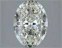 Natural Diamond 2.56 Carats, Oval with  Cut, H Color, SI1 Clarity and Certified by IGI