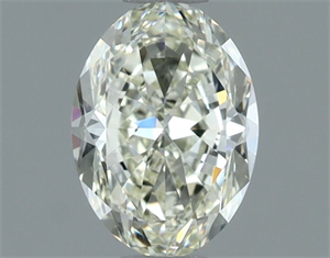Foto Diamante Natural 0.90 quilates, Ovalado , Color J, claridad IF y certificado IGI de