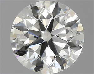 Picture of Natural Diamond 0.80 Carats, Round with Excellent Cut, K Color, VVS2 Clarity and Certified by GIA
