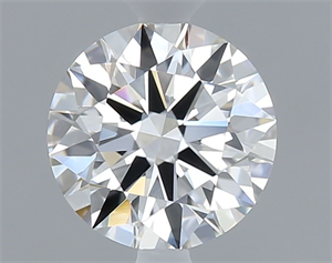 Picture of Natural Diamond 0.55 Carats, Round with Excellent Cut, E Color, VS1 Clarity and Certified by GIA