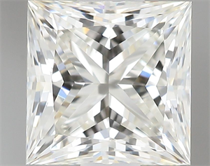 Foto Diamante Natural 0.56 quilates, Princesa , Color J, claridad VVS2 y certificado GIA de