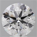 Lab Grown Diamond 5.09 Carats, Round with Ideal Cut, E Color, VVS2 Clarity and Certified by IGI