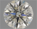 Diamante Natural 0.92 quilates, Redondo , Color J, claridad VS2 y certificado IGI