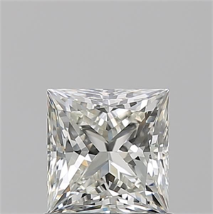Picture of Natural Diamond 1.01 Carats, Princess with  Cut, J Color, VVS1 Clarity and Certified by GIA