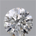 Natural Diamond 0.80 Carats, Round with Excellent Cut, E Color, SI2 Clarity and Certified by GIA