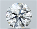 Diamante Natural 0.84 quilates, Redondo , Color I, claridad SI2 y certificado GIA