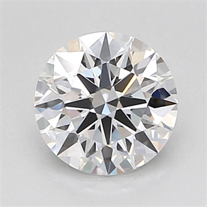 Picture of Lab Grown Diamond 1.05 Carats, Round with Ideal Cut, D Color, VVS2 Clarity and Certified by IGI