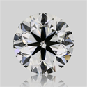 Natural Diamond 1.20 Carats, Round with Very Good Cut, K Color, SI1 Clarity and Certified by GIA