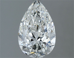 Picture of Natural Diamond 1.21 Carats, Pear with  Cut, G Color, VVS1 Clarity and Certified by GIA