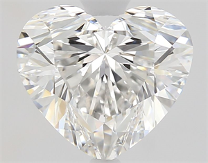 Picture of Natural Diamond 1.53 Carats, Heart with  Cut, F Color, VVS1 Clarity and Certified by GIA