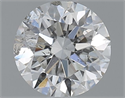 Natural Diamond 1.01 Carats, Round with Excellent Cut, E Color, SI2 Clarity and Certified by HRD